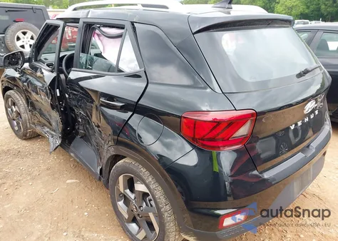 2021 Hyundai Venue Sel/Denim from USA, damaged, VIN KMHRC8A32MU117899